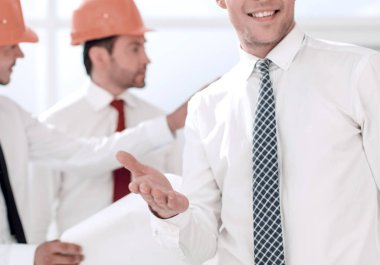 hoş bir jest yapma up.architect kapatın