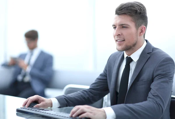 Due colleghi di lavoro in riunione — Foto Stock