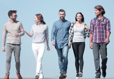 yaratıcı genç insanlar .outdoors ekibi