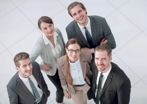 Top view.a group of successful business people — Stock Photo, Image