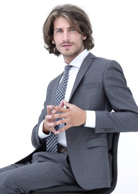 iş erkek düşünme giyimi şık takım elbise ve kravat