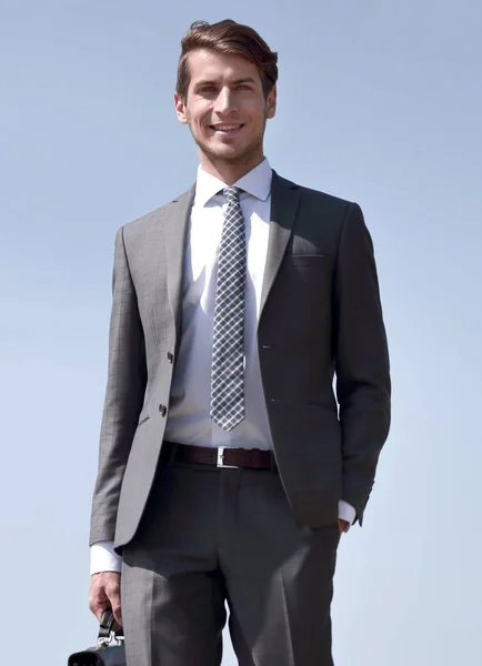 Retrato de un hombre de negocios sonriente —  Fotos de Stock