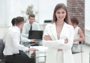 ofiste duran genç yaş