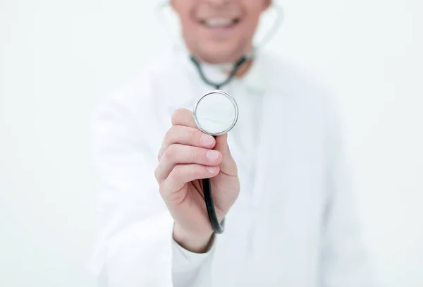 Orvosok egy terapeuta sztetoszkóppal — Stock Fotó