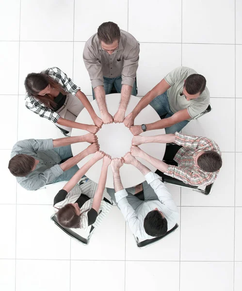 Professzionális üzleti csapat mutatja az egység — Stock Fotó