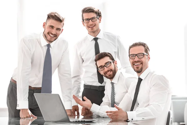 Professionell verksamhet team på arbetsplatsen på kontoret — Stockfoto