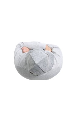 üst görünüm .yakışıklı spor adam kameraya bakıyor