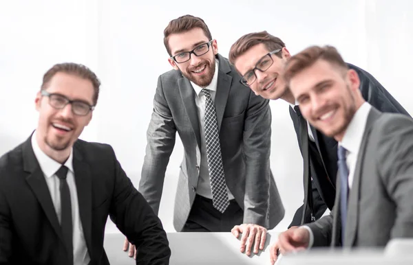 Gruppen av framgångsrika affärsmän. — Stockfoto