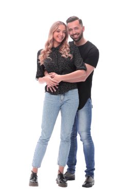 Tam gelişim. Birbirine aşık genç bir çift