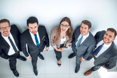 en iyi view.professional iş takım kameraya arıyor.