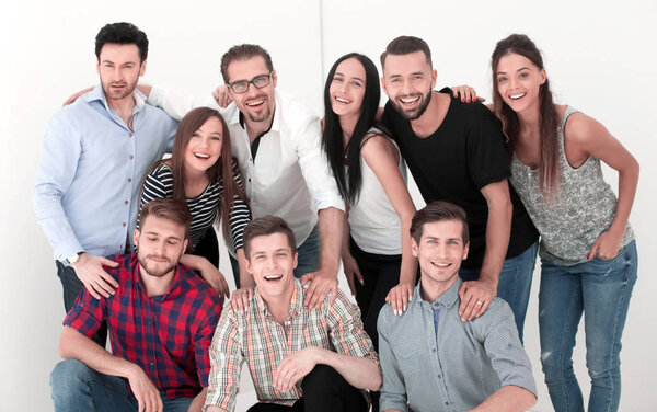 portrait of creative business team