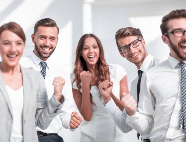 up.image mutlu iş takımı Kapat.