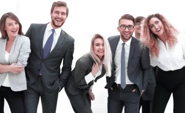 closeup.dostu iş ekibi. officce içinde