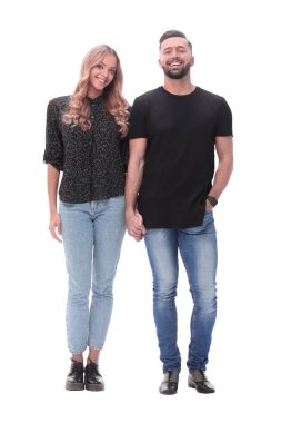 Tam gelişim. Birbirine aşık genç bir çift