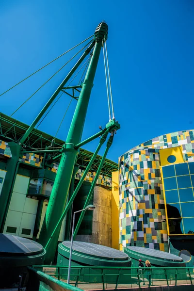 Lissabon Portugal April 2018 Utsidan Fotbollsstadion Jose Alvalade Hemmaarena För — Stockfoto