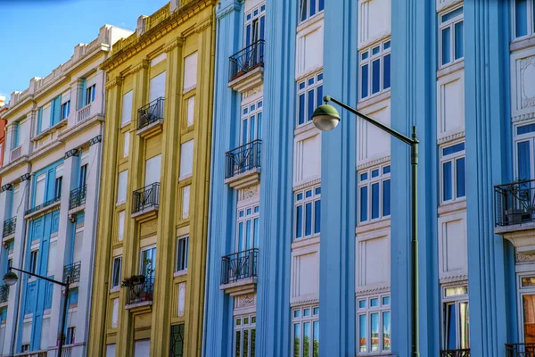 Facade Ancient Building Lisbon Sunny Afternoon — Stock Photo, Image