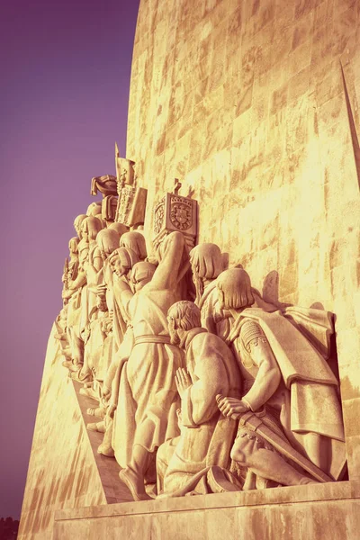Monumento Alle Scoperte Belem Lisbona Portogallo — Foto Stock