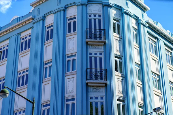 Die Fassade Des Antiken Gebäudes Lissabon Sonniger Nachmittag — Stockfoto