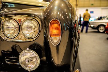 Retro klasik otomobil vintage tarzı Far lambası