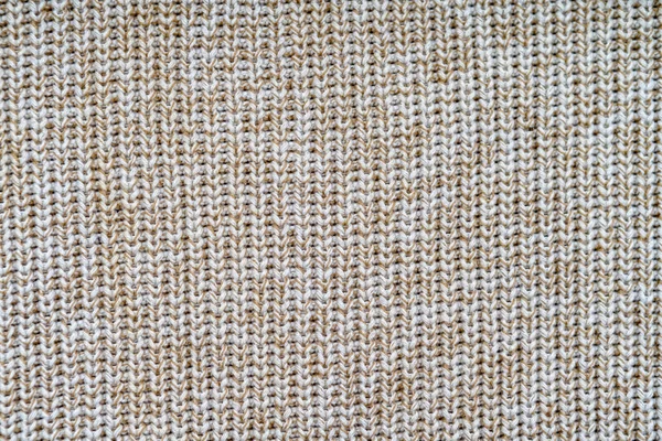 Background Texture Knitted Fabric Made Cotton Wool Closeup — Stock Photo, Image