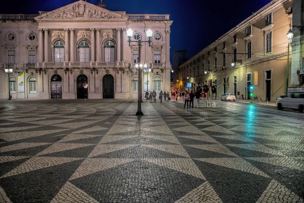 市庁舎およびリスボン ポルトガルの都市広場のリスボン 2018 — ストック写真