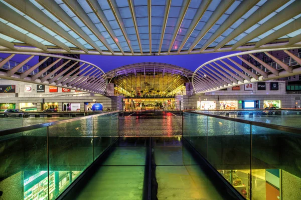 Лисбон Португал Апреля 2018 Года Железнодорожный Вокзал Ориенте Станция Лиссабон — стоковое фото