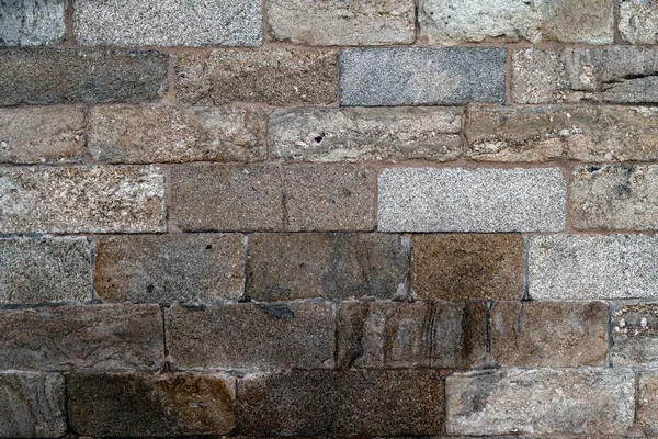 Schöne Hintergrundstruktur Der Zaunmauer Steinhintergrund — Stockfoto