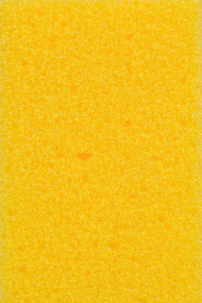 黄色いスポンジのクローズ アップ — ストック写真