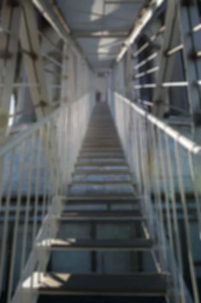 Θολή Φόντο Κρεμαστή Γέφυρα — Φωτογραφία Αρχείου