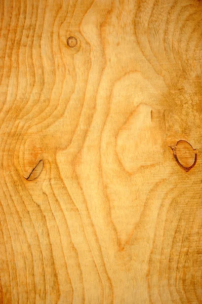 Brown Natural knutet trä textur — Stockfoto