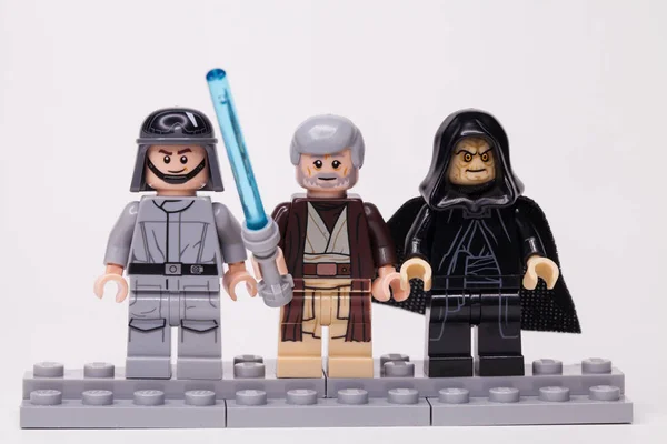 Rusland Mei 2018 Constructor Lego Star Wars Verschillende Mini Cijfers — Stockfoto