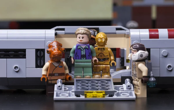 Rusia Mayo 2018 Constructor Lego Star Wars Episodio Vii Princesa — Foto de Stock