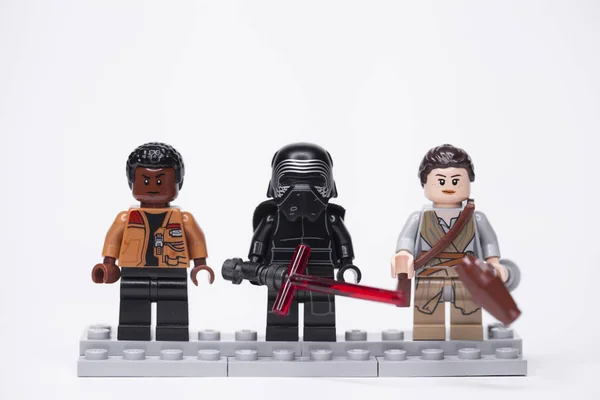 Ryssland Maj 2018 Konstruktören Lego Star Wars Karaktärer Från Episod — Stockfoto