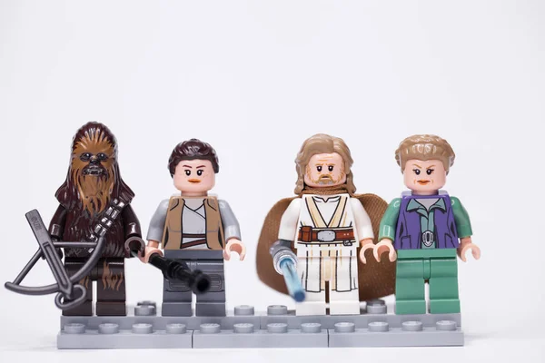 Rusya Mayıs 2018 Oluşturucu Lego Star Wars Mini Rakamlar Karakter — Stok fotoğraf