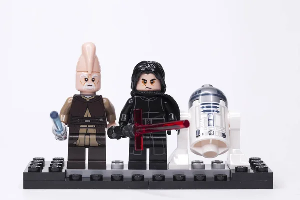 Російська Травня 2018 Lego Зоряних Воєн Kylo Ren Інші Міні — стокове фото