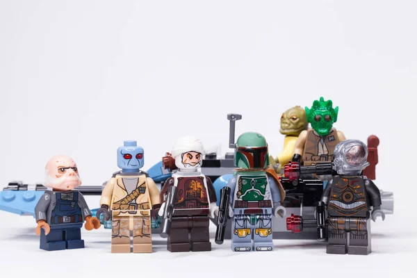 Ρωσιδα Μαΐου 2018 Κατασκευή Lego Star Wars Και Κυνηγοί Επικηρυγμένων — Φωτογραφία Αρχείου