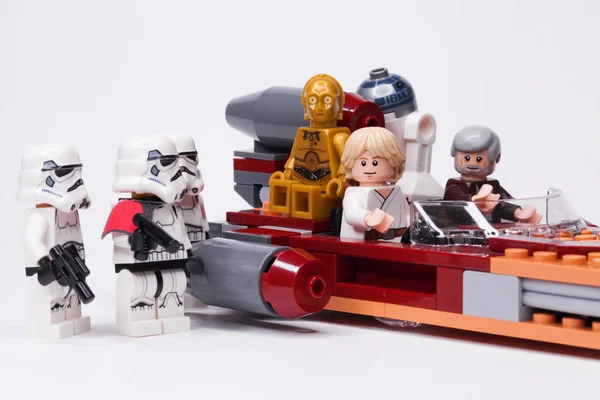 Russie Avril 2018 Constructeur Lego Star Wars Episode Sont Pas — Photo