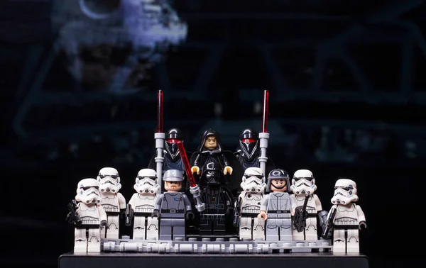 Russia April 2018 Constructor Lego Star Wars Darth Vader Squad — Stock Photo, Image