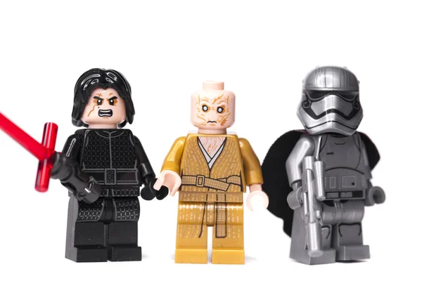 Ryska Samara Januari 2019 Lego Star Wars Minifigurer Star Wars — Stockfoto