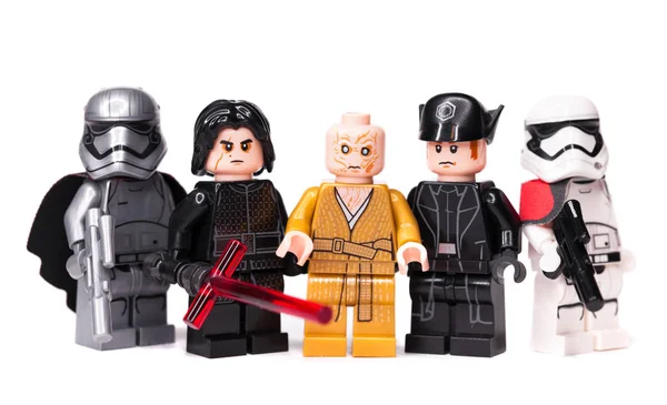 Росія Самара Січня 2019 Lego Зоряних Воєн Minifigures Star Wars — стокове фото