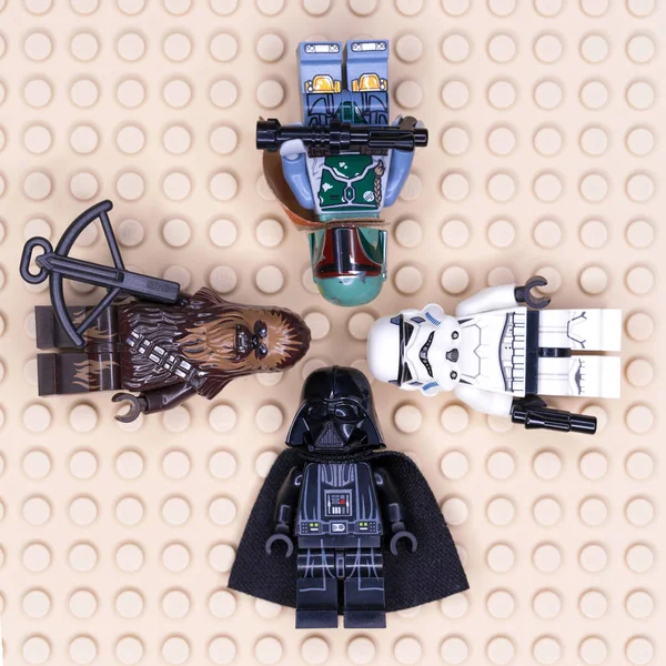 Ruština Samara Ledna 2019 Lego Star Wars Minifigures Star Wars — Stock fotografie