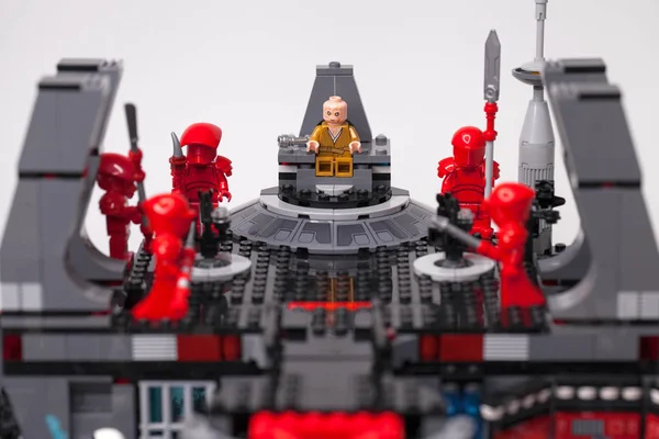 Orosz Samara Február 2019 Lego Star Wars Minifigurát Star Wars — Stock Fotó