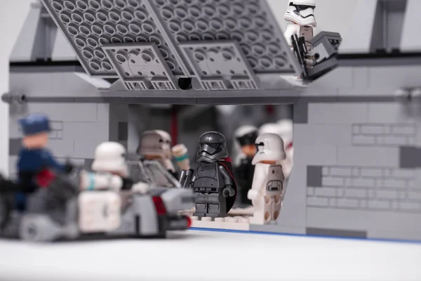 Orosz Samara Február 2019 Lego Star Wars Minifigurát Star Wars — Stock Fotó