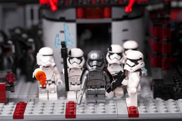 Orosz Samara Február 2019 Lego Star Wars Minifigurát Star Wars — Stock Fotó