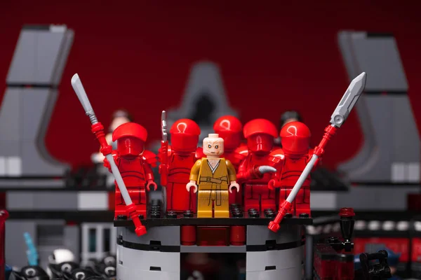 Orosz Samara Február 2019 Lego Star Wars Minifigurát Star Wars — Stock Fotó