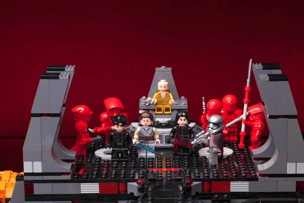 Russian Samara Février 2019 Lego Star Wars Designer Fait Maison