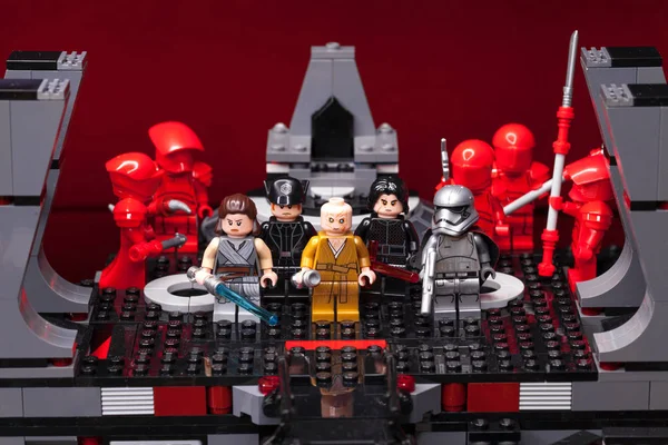 ロシア サマラ 2019 スター ウォーズ Minifigures スターウォーズの文字 エピソード 最後ジェダイ Kylo — ストック写真