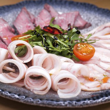 Et tabağı - atıştırmak altında vodka