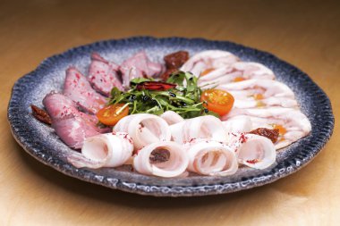 Et tabağı - atıştırmak altında vodka