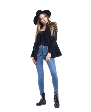 Güzel genç bir kadının portresi. 